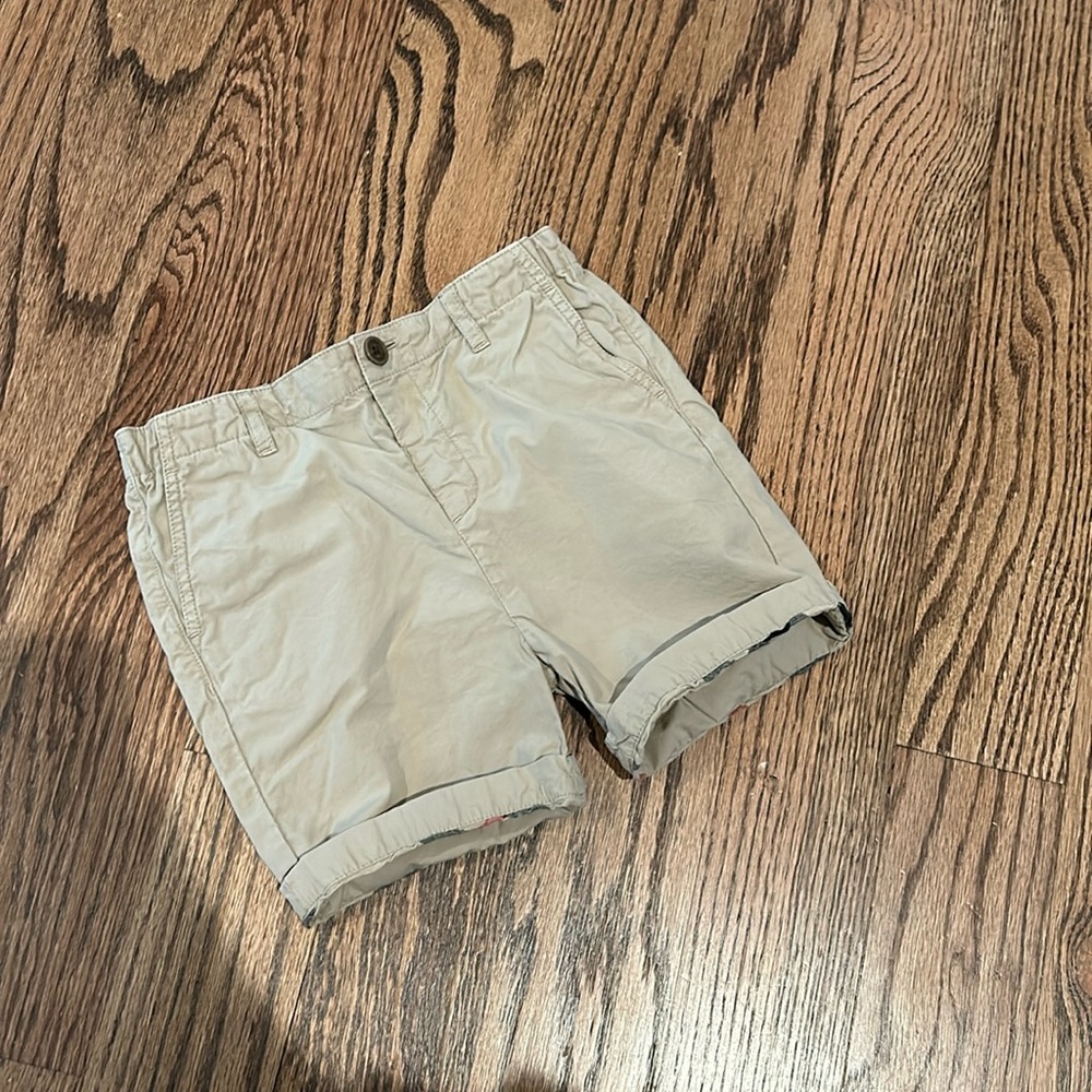 3 year old Burberry shorts. Worn twice. All original buttons no stains.